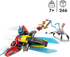 LEGO Dreamzzz Coopers Contrôleur de jeu vidéo volant Jouet fantastique 2 en 1 Figurine d'araignée Ensemble de jeu vidéo Cadeau pour filles et garçons de 7 ans 71489 Jeux de construction Besuche den LEGO-Store