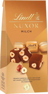 Lindt NUXOR Gianduja chocolat au lait crémeux aux noisettes entières grillées, 103 grammes Bonbons au chocolat Naty Shop Default Title