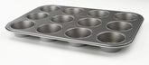 Forma pentru brioșe Zenker cu 12 forme de copt (Ø 7 cm), pentru brioșe și cupcakes, dimensiuni: 38,5 x 26,5 x 3 cm Matrite si tavi pentru copt Naty Shop