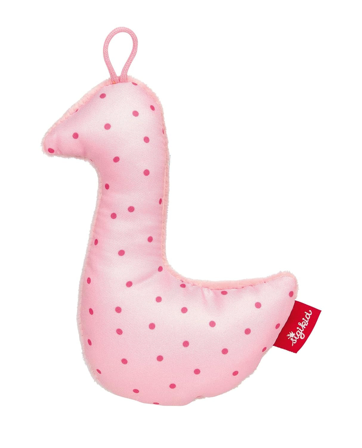 Jucărie de prins SIGIKID vulpe, RedStars jucărie pentru copii cu clopoțel: prinde, descoperă, joacă, pentru copii de la naștere, nr. articol 42897, portocaliu 18 cm Jucarii Bebe Naty Shop Roz / gâscă