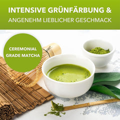 Matchamagic Tenno Ceai Matcha organic pudră 30 g - Ceai verde japonez original de calitate ceremonială - Matcha de înaltă calitate din Japonia pentru o savurare pură - Ideal pentru prepararea ceaiului și a smoothie-urilor