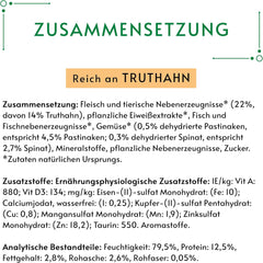 Hrană umedă pentru pisici Gourmet Nature's Creation în jeleu, curcan natural, pachet de 12 (12 x 85g)