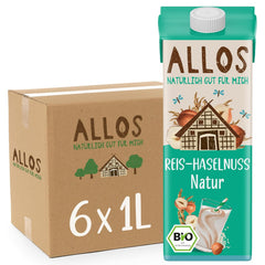 Allos Mandeldrink Sans Sucre Mandel Natur Vegan Lactose 1L