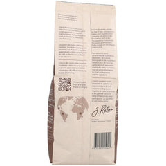 Sombrero Latino Lover 500g de grains entiers, torréfaction intense, 50% Arabica/50% Robusta, saveur fruitée-noix-épicée, commerce équitable