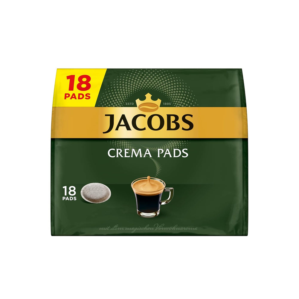 Jacobs Pads Cream, tampons compatibles Senseo, 5 x 18 Getränke, 90 Kaffeepads