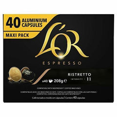 capsules en aluminium, Ristretto, Intensité 11, 40 pièces, 208 g
