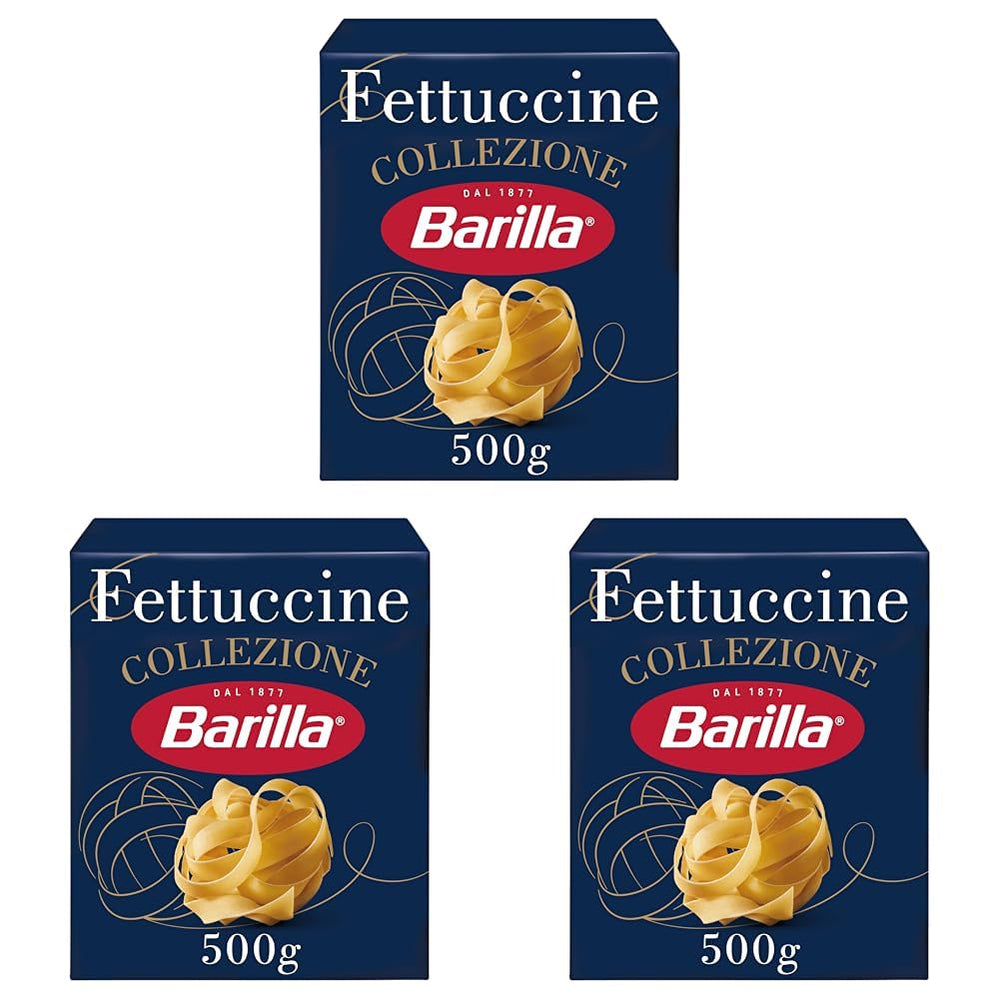 Pâtes Barilla Collezione Fettuccine, (1 x 500 g) (Pack de 3)