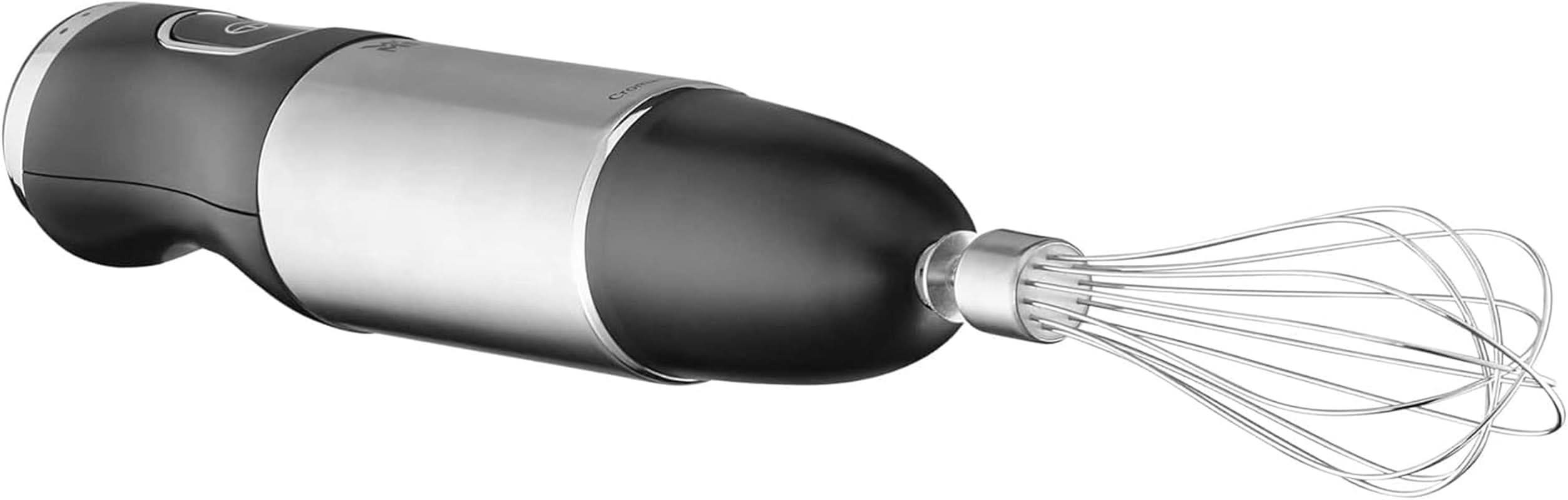 WMF Kult X Stabmixer Set 5-Teilig, Pürierstab, Schneebesen, Stampfer, Zerkleinerer, 600 Watt, Zauberstab Inkl. 700Ml Mixbehälter, Edelstahl Matt Mama si Copilul Naty Shop