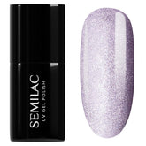 Semilac Vernis à Ongles UV 664 Lilas Brillant 7 ml - Effet Oeil de Chat, Reflets Uniques avec Outil Magnétique - Collection Gloss Gala