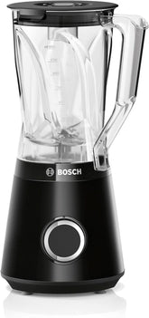 Bosch Batteur sur socle Vitapower Serie 4 MMB6141B, Haute puissance en acier inoxydable, 1,5 L Tritan-Mixbehälter, Spülmaschinengeeignete Teile, 30 000 U/Min, 1200 W, Schwarz Kitchen Naty Shop