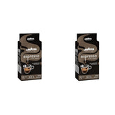 Lavazza Caffe Espresso 100% Arabica, 250 g Packung (Packung mit 2)