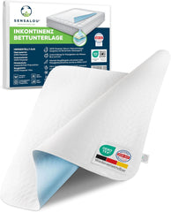 Matelas d'incontinence Sensalou 90x160 cm Matelas d'incontinence imperméable lavable respirant