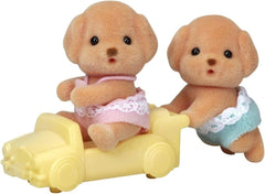 SYLVANIAN Families - Die Zwillinge Pudel – 5425 – Bébés