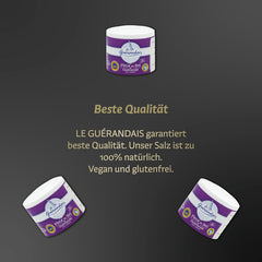 Handgeschöpftes Fleur de Sel, DE GUERANDE, Dose 125g