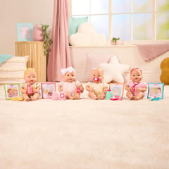 Poupée Baby Sweetheart - Heure du coucher - 31 cm - Corps doux - Accessoire tétine - Jeu de simulation - Jouet à partir de 3 ans