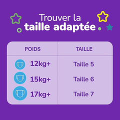 Huggies Pull-Up Trainer Day Couches pour garçons – 2-4 ans Taille 6-7 Couches pull-up (40 pantalons) – Pantalons d'apprentissage de la propreté pour un apprentissage facile de la propreté – Apprendre de l'humide au sec