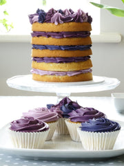 Sugarflair Pasta Colorant Alimentaire Violet Lot de 4 Pâtes Colorant Alimentaire Fondant Massepain Pâte à Sucre Crème Au Beurre et Plus encore : Violet, Lavande, Raisin Violet, Violet Foncé - Lot de 4