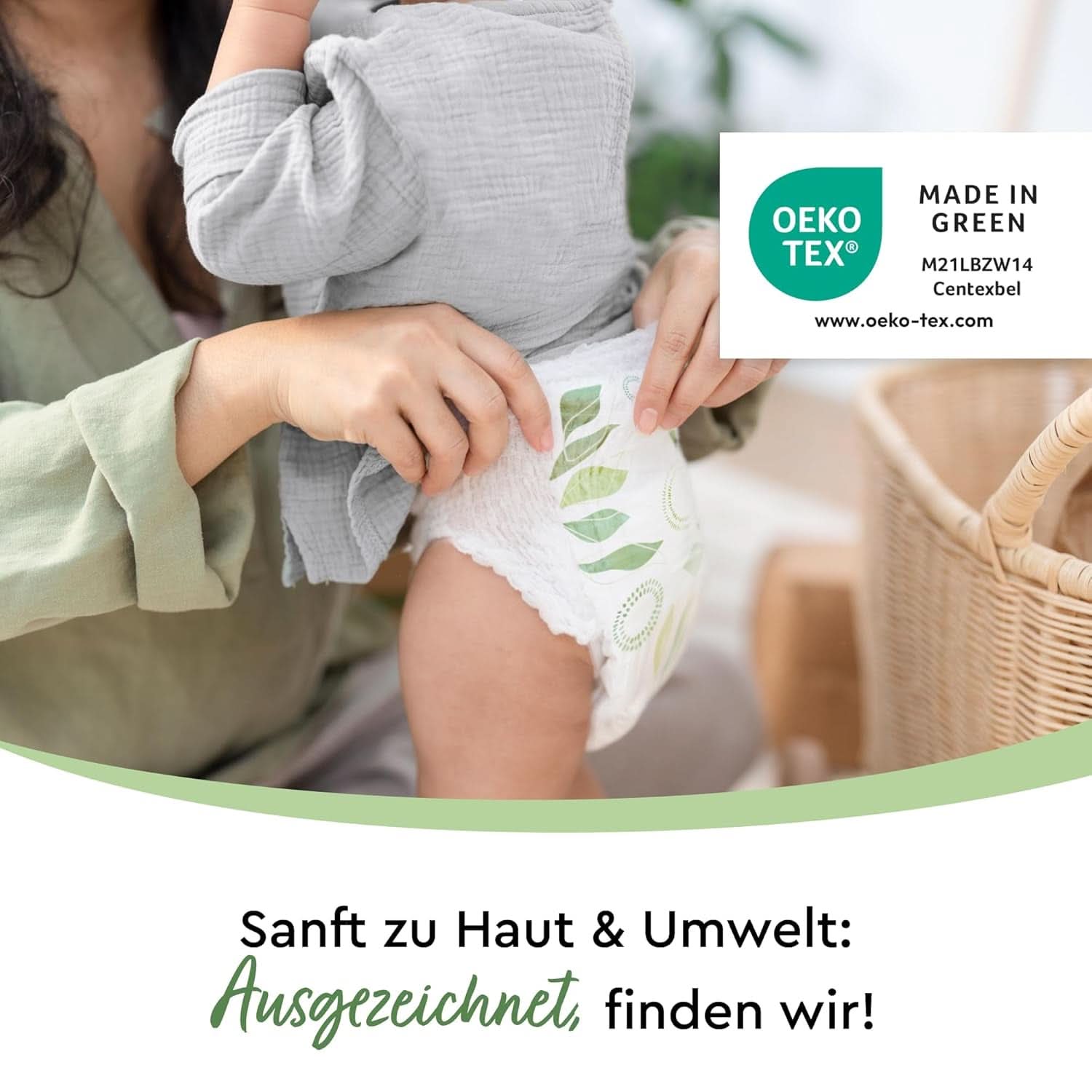 Pantaloni ecologici LILLYDOO, diverse marimi Mama si Copilul Naty Shop
