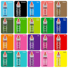 Colorant alimentaire liposoluble 20 couleurs colorant alimentaire à base d'huile pour chocolat colorant alimentaire à l'huile colorant alimentaire hautement concentré fondant macarons crème aux œufs de Pâques biscuits de Pâques beignets