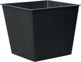 Ghiveci universal Dehner, aprox. 36 x 36 x 30 cm, plastic, negru
