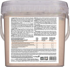 Gruau Weider Gourmet (1,9 kg) saveur brownie. Gruau à grains entiers. Source de protéines à faible teneur en sucre.