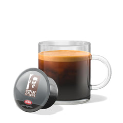 Capsules d'espresso Coffee Fellows Blend, compatibles avec K-fee, EXPRESSI & Tchibo Cafissimo*, schokoladig-fruchtige Aroman, 120 Kaffeekapseln