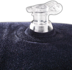 Oreiller cervical gonflable noir Crevice Oreiller cervical BCR3631 Oreillers de voyage bleus Naty Shop