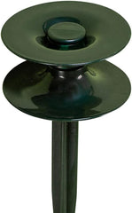 Jeu de 3 guides-tuyaux, vert, 24 x 9 cm | Tuyau d'arrosage et guide-câble avec ancrage au sol | Enrouleur de tuyau pour protéger les parterres de fleurs et les murs de la maison | Enrouleur pour tuyau d'arrosage et câble