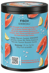 Ostmann Gewürze - Faisons du poisson polyvalent | Gewürzsalz pour Bratfisch, Flammlachs et Meeresfrüchte | Würziger Allrounder à la moutarde, au citron et à l'aneth | 85 g dans une barre de recyclage Metalldose