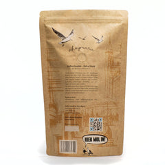 SEEBÄR COFFEE - Grains de café extra forts - 500g - Faible acidité et arôme intense - Grains entiers pour machines à café entièrement automatiques, expresso et presse française - Teneur élevée en caféine et faible acidité