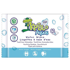 Lingettes de toilette multifonctions Aquas 99% d'eau Pack de 60 lingettes humides bébé Naty Shop