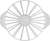 Séparateur de gâteau en plastique classique Kaiser original 31,5 cm Séparateur de gâteau pour 14 ou 16 tranches égales Séparateur de gâteau double face blanc
