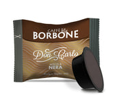 Caffè Borbone Don Carlo, Schwarze Kaffeemischung - 50 Kapseln - Compatible avec Lavazza®* A Modo Mio®* Haushalts-Espressomaschinen