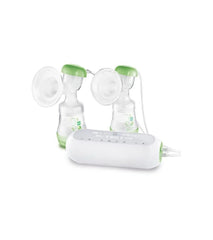 MAM - Pompe à lait double électrique – Pompe à lait 2 en 1 avec 9 intensités et 3 temps d'alimentation – 2 flacons anti-coliques Easy Start et 2 doses d'encre incluses – Vert Accessoires Alimentation et allaitement Baby Naty Shop