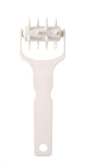 HENDI Rouleau à pâte, coupe-pâte, coupe-grille de pâte, pour plans de travail humides de gâteaux et de pâte à pâtisserie ainsi que de pâte à pizza, 77 x 210 mm, polypropylène