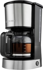 Machine à café expresso avec filtre Clatronic® | pour 12-14 tasses | Machine à café expresso avec filtre | Boîtier en acier inoxydable | Anti-goutte | Expresso | Machine à café expresso avec filtre | 800W | KA 3808