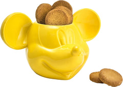 Joy Toy 62129 Bocal à Biscuits 3D Disney Mickey Mouse Jaune 25x17x20 Cm Boites De Conservation Alimentaire Naty Shop