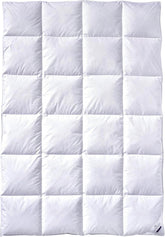 Plapumă din puf Billerbeck Martina® - Plapumă 135 X 200 Cm - Plapumă pentru toate anotimpurile - Potrivit pentru alergici - 90% puf de gâscă, 10% pene de gâscă - Alb Plapumi si pilote Naty Shop Mediu (M) 135 X 200 Cm