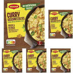 MAGGI Fix pour préparations au curry, mélange, avec ingrédient naturel*, pour 2 portions, 1er paquet (1 x 41g)