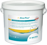 BAYROL e-Alca-Plus - Granulés pour corriger les niveaux de pH instables dus à une faible alcalinité - Seau comprenant une tasse à mesurer et un sac en plastique avec joint de sécurité - 5 kg