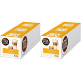 NESCAFÉ Dolce Gusto Latte Macchiato, 48 capsules de café, expresso aromatique, 3 étapes - Köstlichkeit aus feinem Milchschaum, capsules de gel aromatique, paquet de 6 (3x16 capsules)