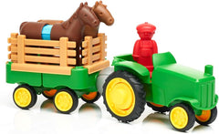 - My First Tractor Set, Construction Toy, 22 Pieces, 1 1/2-5 Years