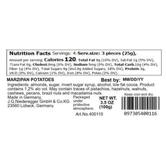 Pommes de terre à la pâte d'amande Niederegger 100g