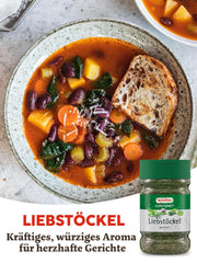 Kotanyi Liebstöckel gerebelt, Gewürze für Grossverbraucher und Gastronomie, 1200 ml, 160 g