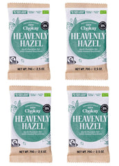 Barre biologique - Ensemble d'échantillons de 4 pièces/Amazing Black, Noisette, Pecan Caramel, Amande salée/Sans sucre ajouté, sans édulcorants/VÉGAN, SANS GLUTEN ET COMMERCE ÉQUITABLE / 4 x 70g