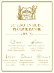 TWG Tea | French Earl Grey | Ceai negru | Bergamotă și flori de albăstrea | Cutie haute couture, 100 g | Set cadou