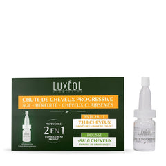 Luxeol Chute Progressive de Cheveux 2-En-1, programme pour 1 mois - 14 flacons de 6 ml Luxeol Hair Care Default Title