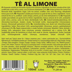 - Zitronentee - Kapselmaschinen - exclusivement compatible avec NESPRESSO - 40 capsules