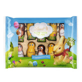 Lindt Petits amis de Pâques au chocolat | 2x100g | 10 amis de Pâques Lindt amusants | Crème Double Lait Fine au Chocolat Au Lait Alpin | Oeufs de Pâques pour les enfants | Cadeau de chocolat