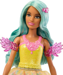 Barbie Ein Verborgener Zauber - Teresa Puppe mit märchenhaftem Outfit, gewelltes Haar and Kamm for Frisierspaß, for Kinder ab 3 Jahren, HLC36